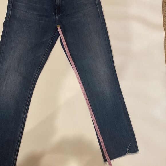 MOTHER MID RISE DAZZLER CROP FRAY WERE ALL IN THIS TOGETHER NWOT - Picture 12 of 16